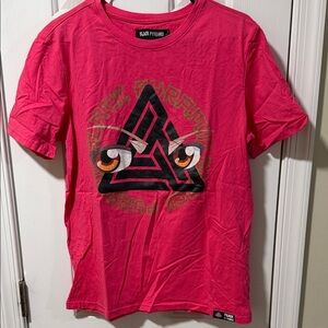 Black Pyramid Kids Hot Pink Eye Graphic Tee